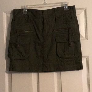 Calvin Klein skirt olive green EUC